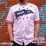 Dinger Season Seamhead Collection Triton Baseball Jersey