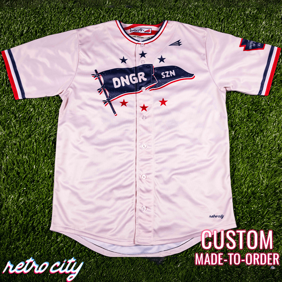 dinger season baseball jersey
