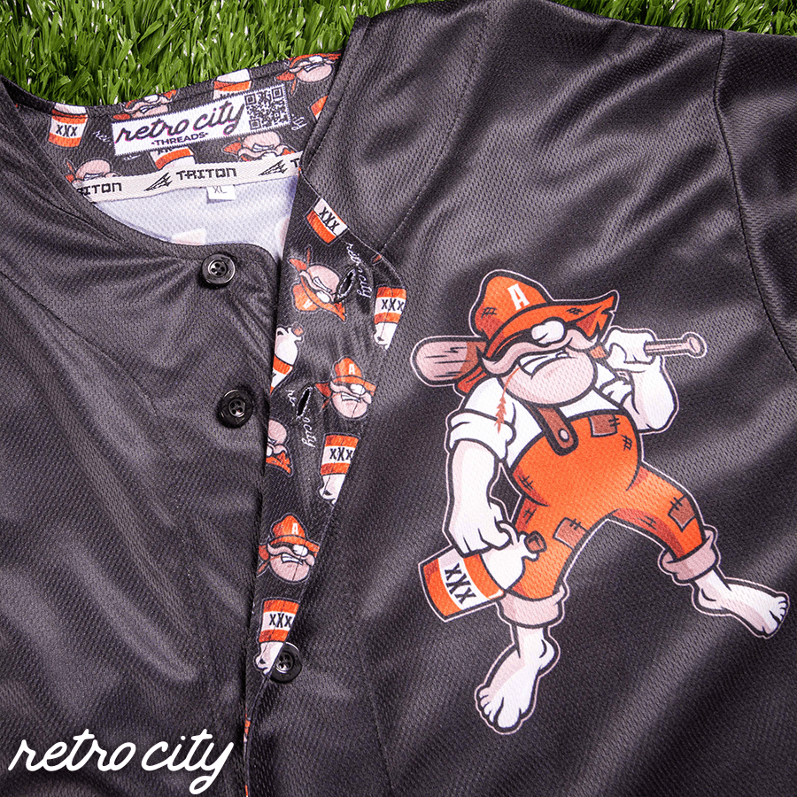appalachian moonshiners retro league custom baseball jersey (away)