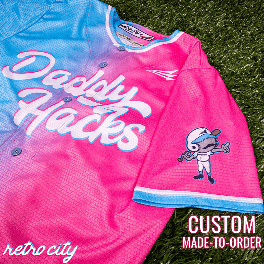 baseball jersey, stacheman jersey, daddy hacks