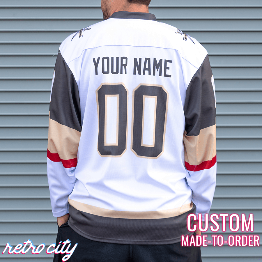 las vegas golden knighth mike tyson punch out hockey jersey