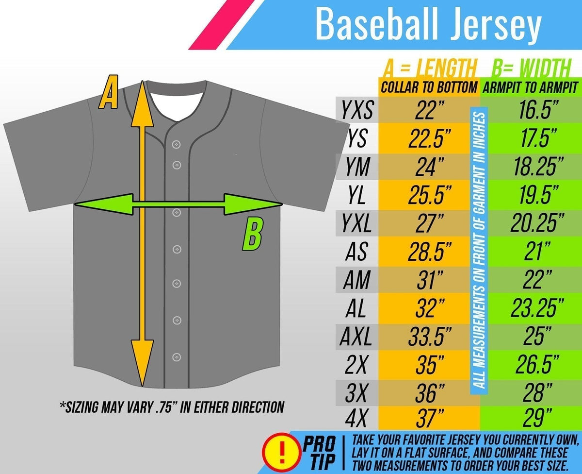 dark side empire full-button baseball fan jersey