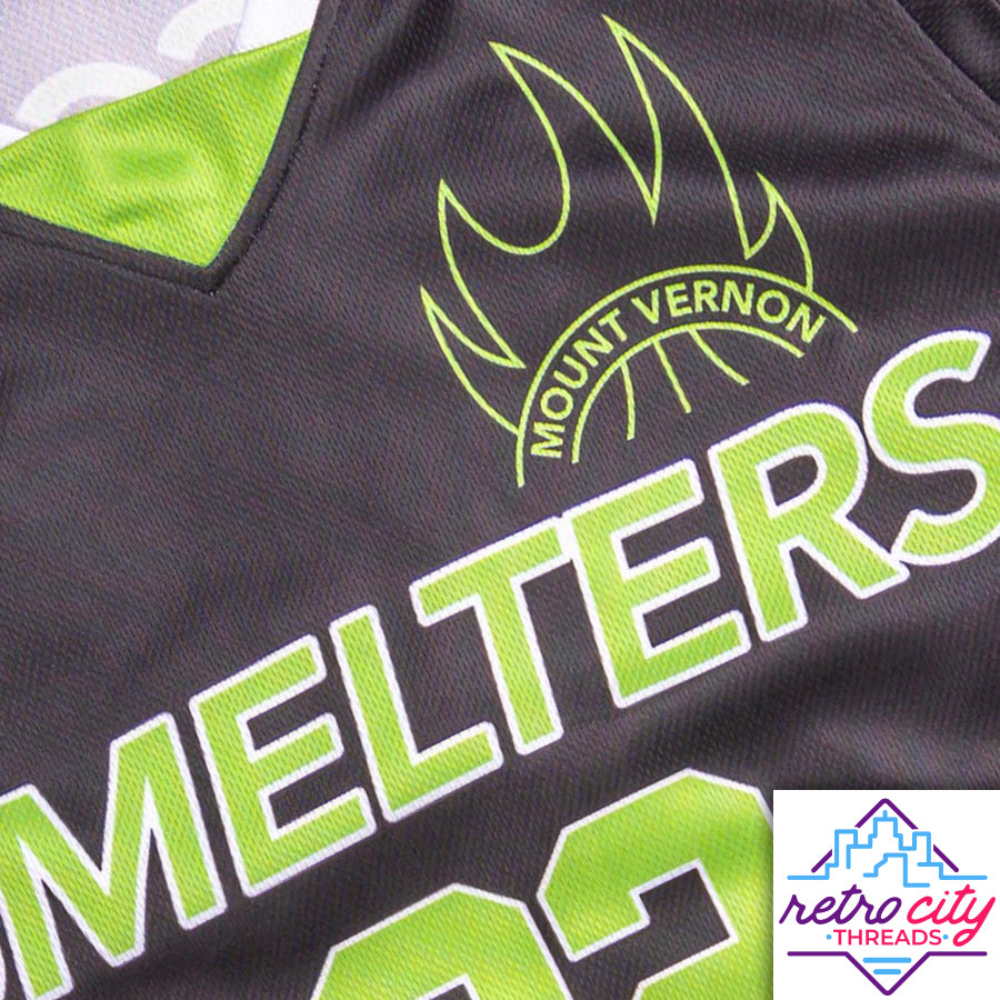rebound mount vernon smelters custom basketball jersey