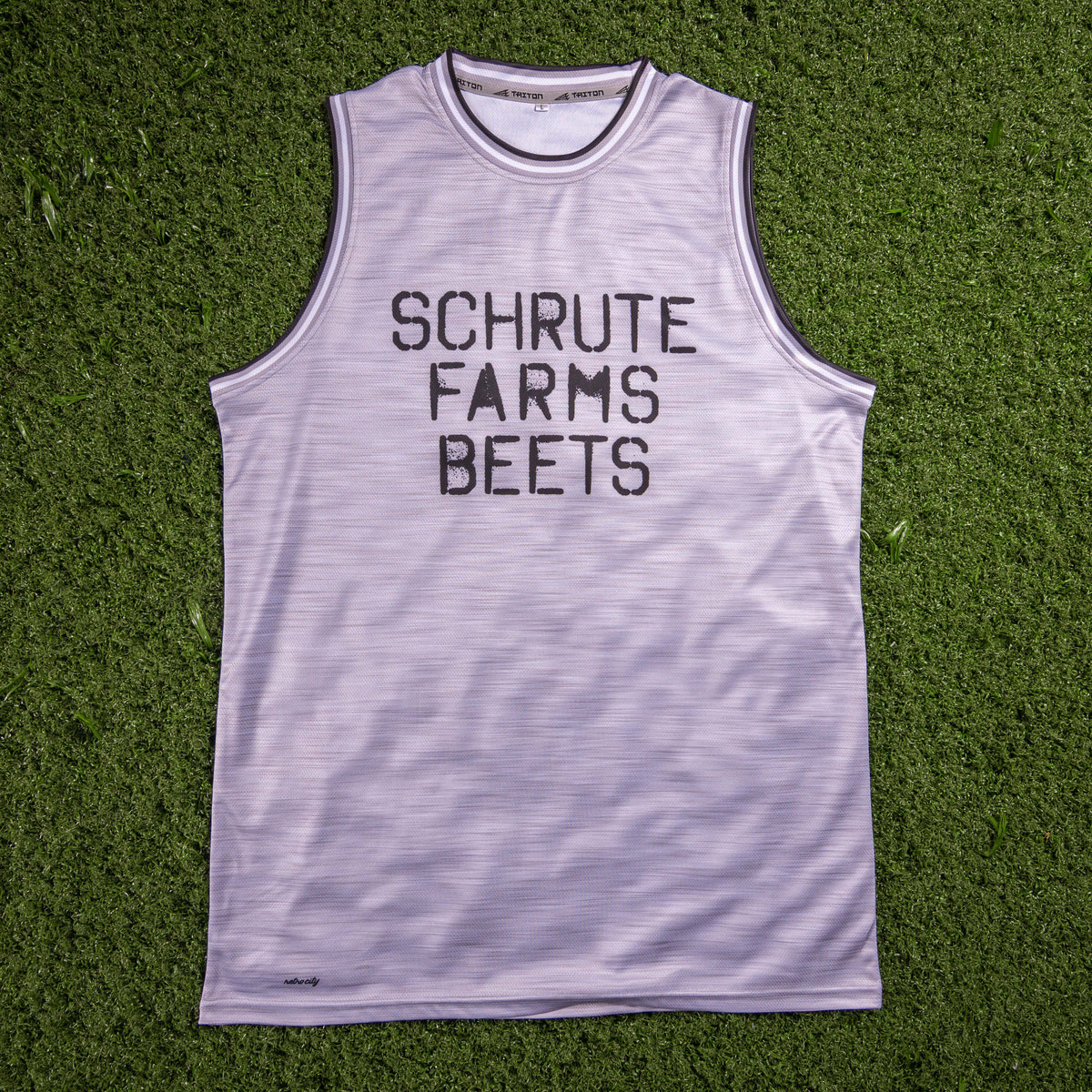 schrute farms beets the office custom basketball jersey