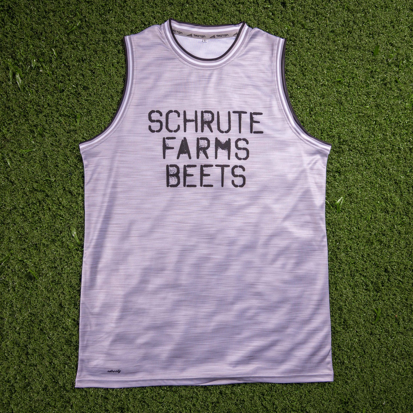 schrute farms beets the office custom basketball jersey