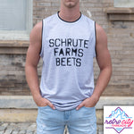 schrute farms beets the office custom basketball jersey
