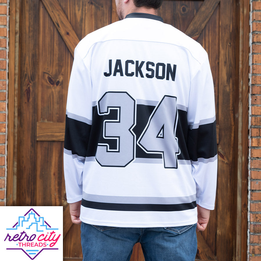 super tecmo bowl runman custom hockey jersey