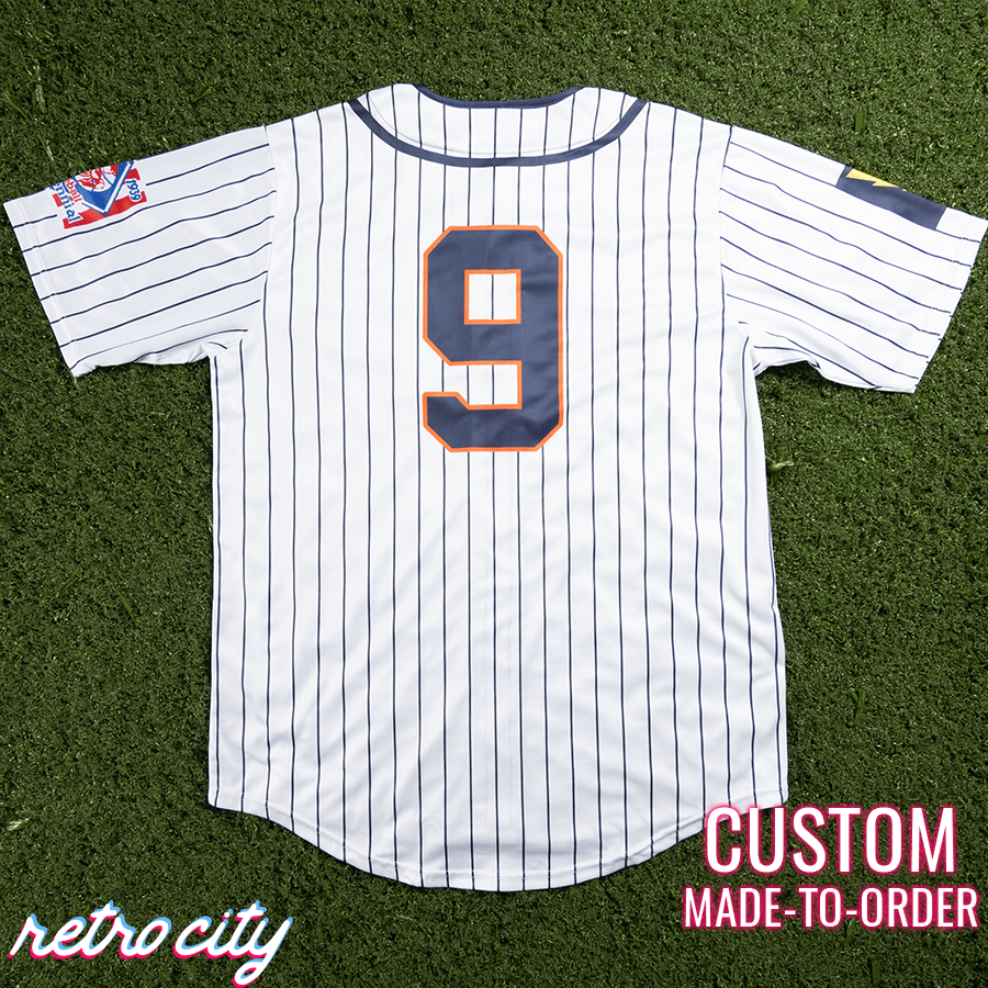 new york knights 'the natural' roy hobbs custom baseball jersey