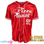 Pizza Planet Toy Story Disney Andy Baseball Jersey Shirt