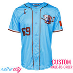 Sudbury Bulldogs Shoresy Letterkenny Full-Button Baseball Jersey