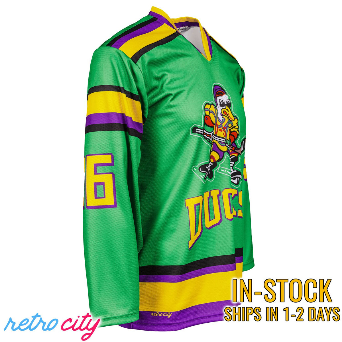 The Mighty Ducks Movie Charlie Conway Hockey Jersey Sweater *IN-STOCK*