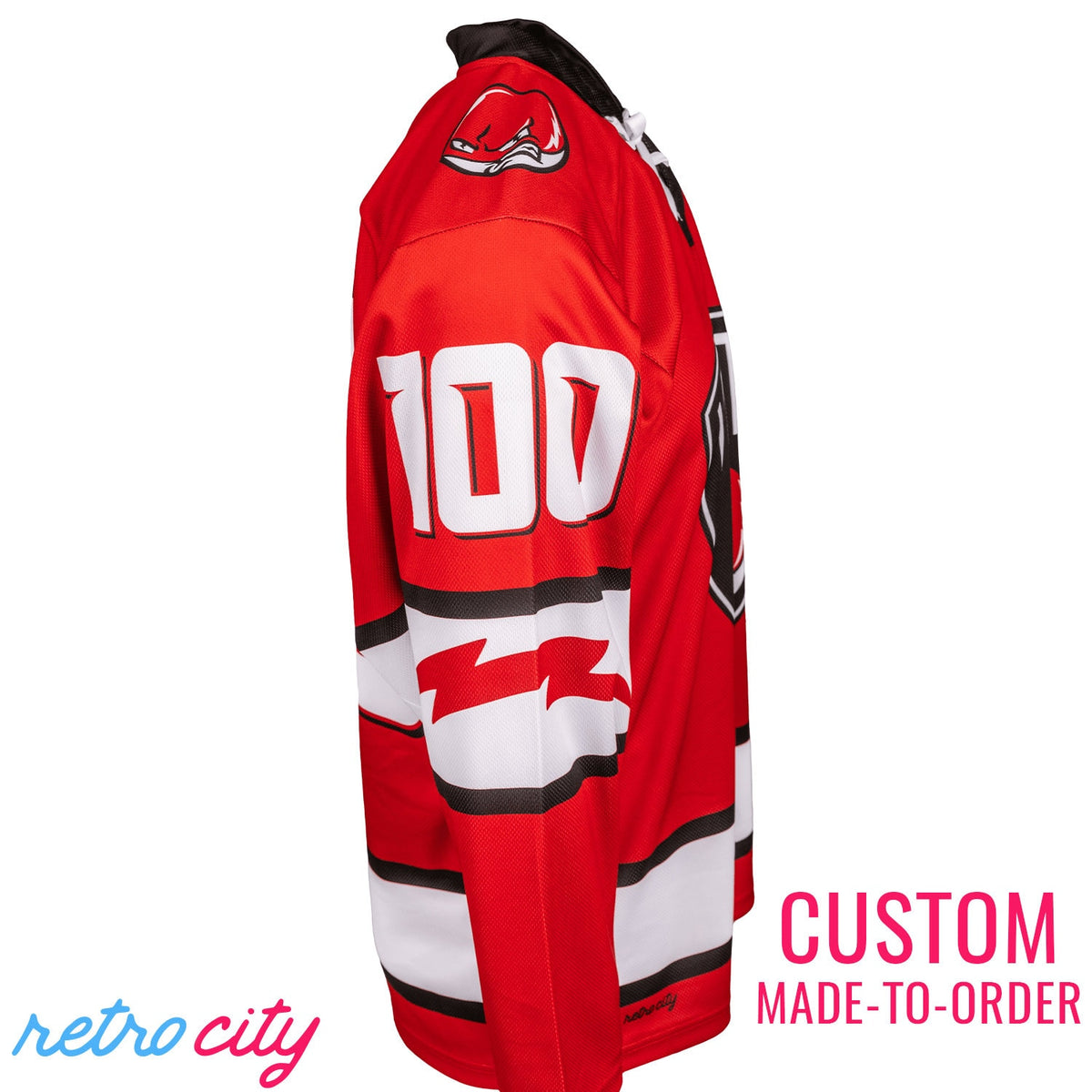 Volts Voltorb Pokemon Lace-Up Hockey Jersey Sweater *CUSTOM*