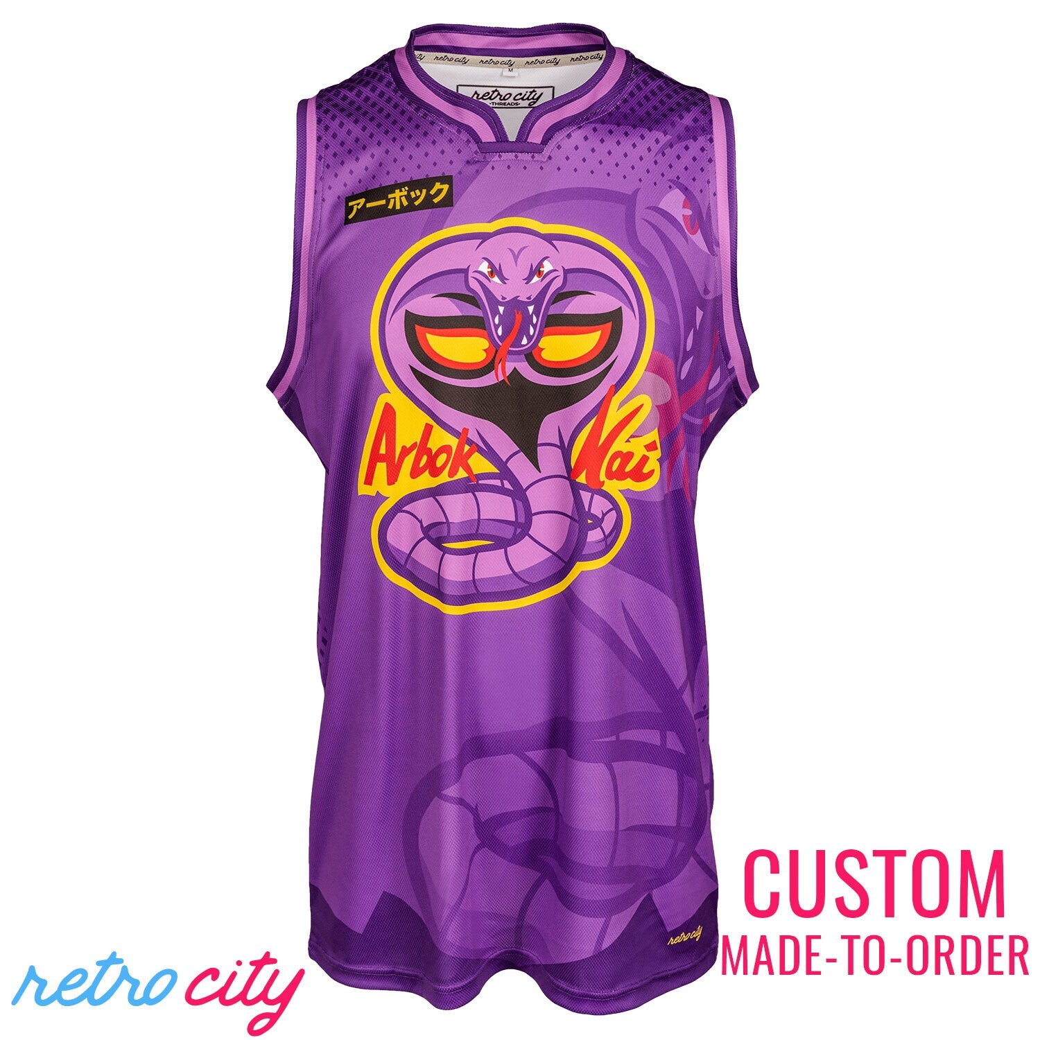 Arbok Kai Pokemon Basketball Jersey *CUSTOM*