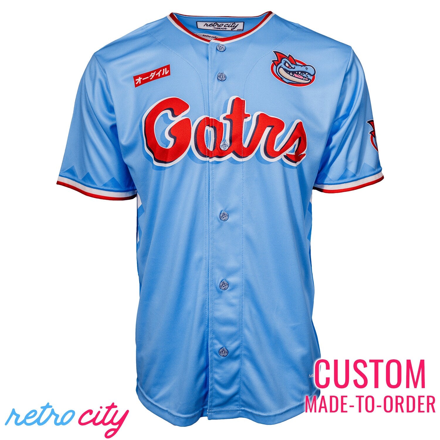 Feraligatr Gatrs Pokemon Baseball Jersey Shirt