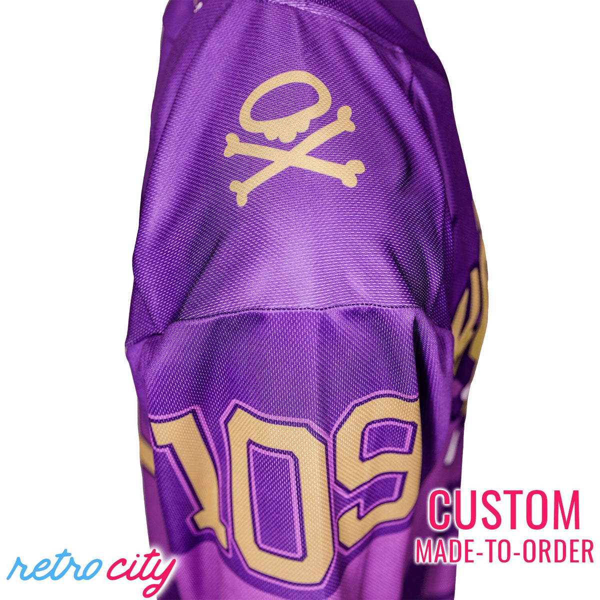 New Toxic Koffing Pokemon Hockey Jersey Sweater *CUSTOM*