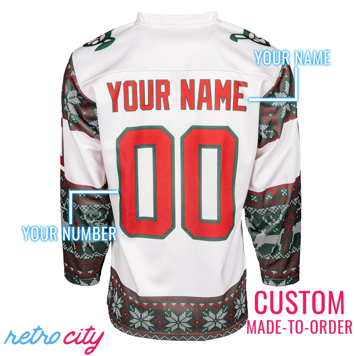 A Christmas Story Fragile Lamp Ralphie Hockey Jersey *CUSTOM*