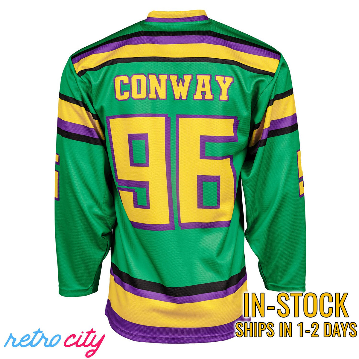The Mighty Ducks Movie Charlie Conway Hockey Jersey Sweater *IN-STOCK*