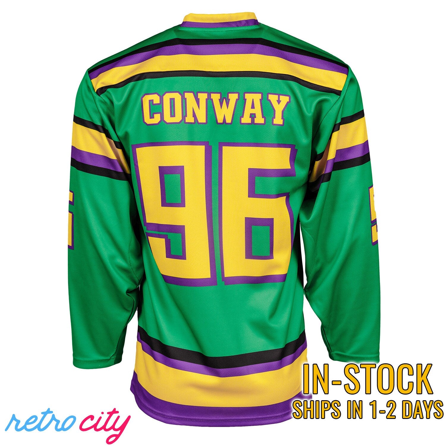 The Mighty Ducks Movie Charlie Conway Hockey Jersey Sweater *IN-STOCK*