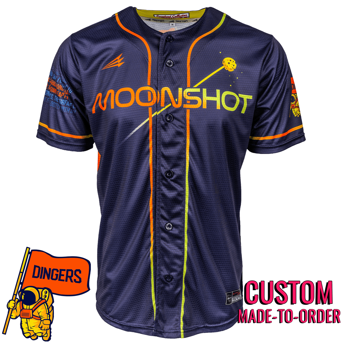 Moonshot Houston Astros City Connect Baseball Jersey NASA Triton