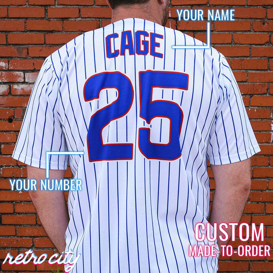 cubs jersey, nick cage jersey, nick cage cubs