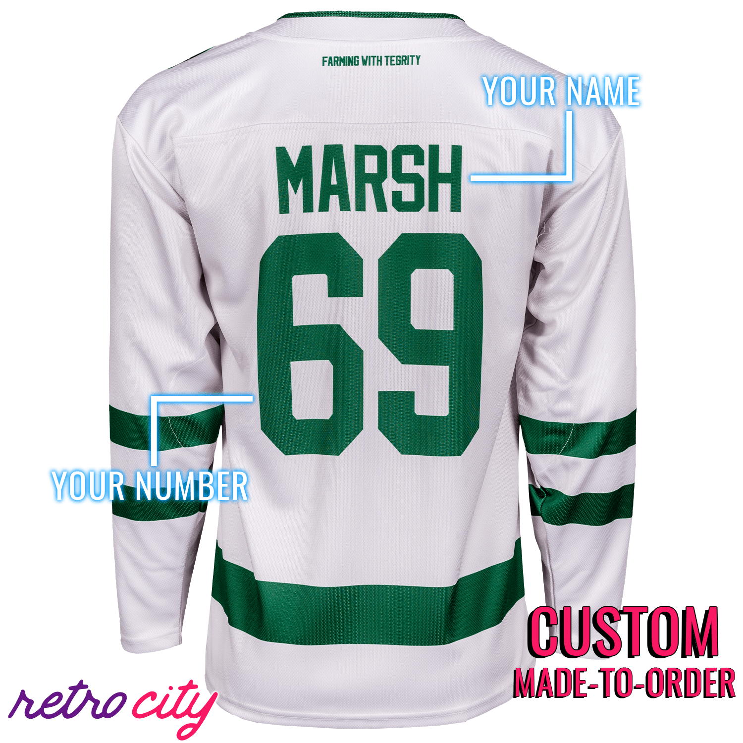 Tegridy Farms Lace-Up Hockey Jersey Sweater