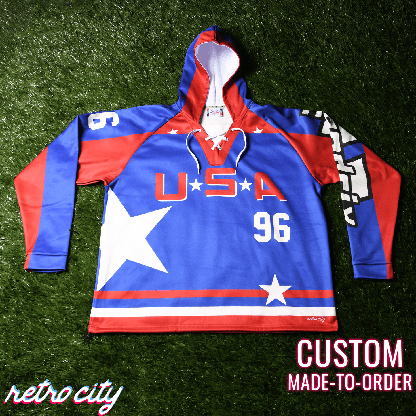 retro-city-threads The Mighty Ducks Goldberg Jersey- Custom Mighty Ducks Jersey (White) 4XL