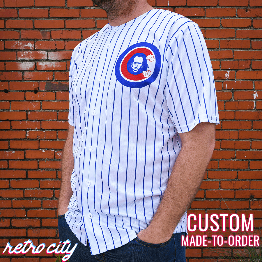 nick cage cubs jersey
