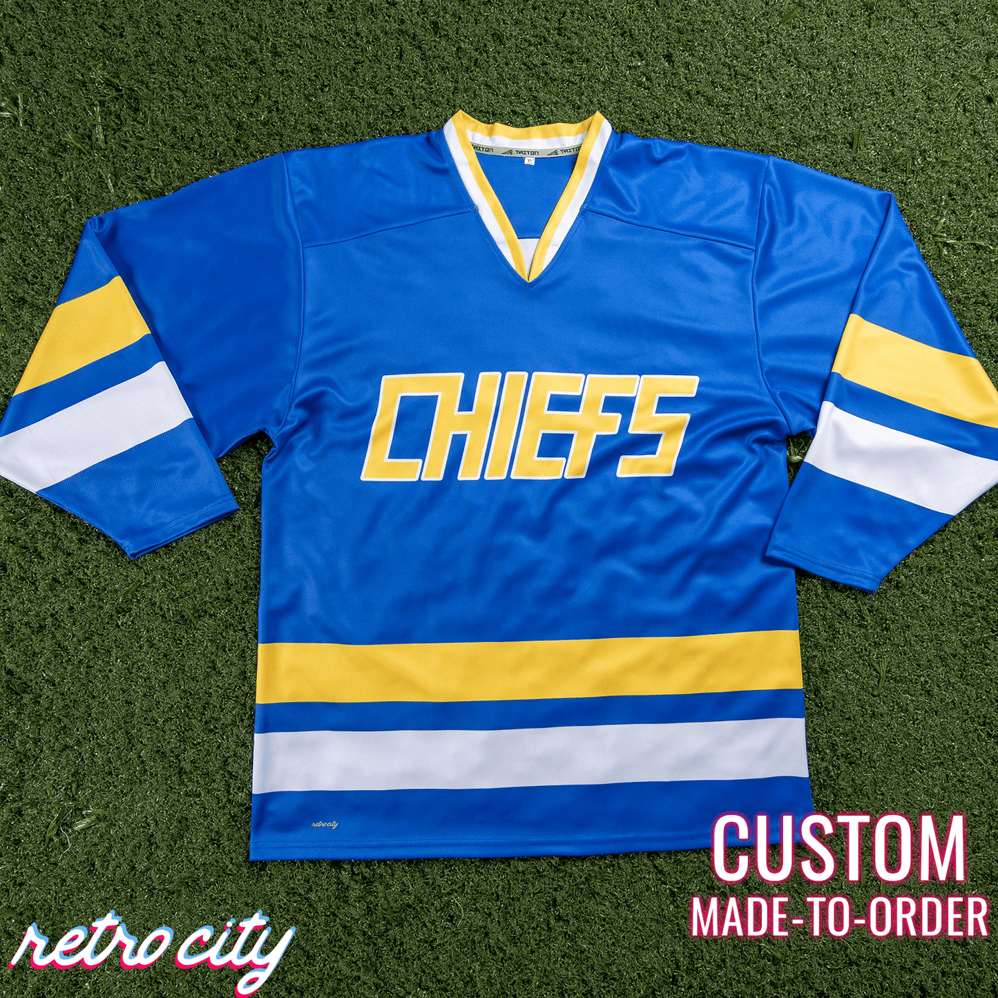 Chiefs Custom Name & Number Jersey - All Stitched