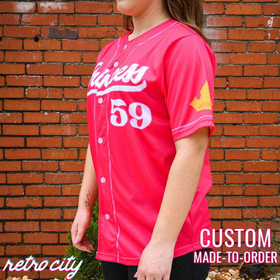 Native Princess Full-Button Baseball Jersey 4T