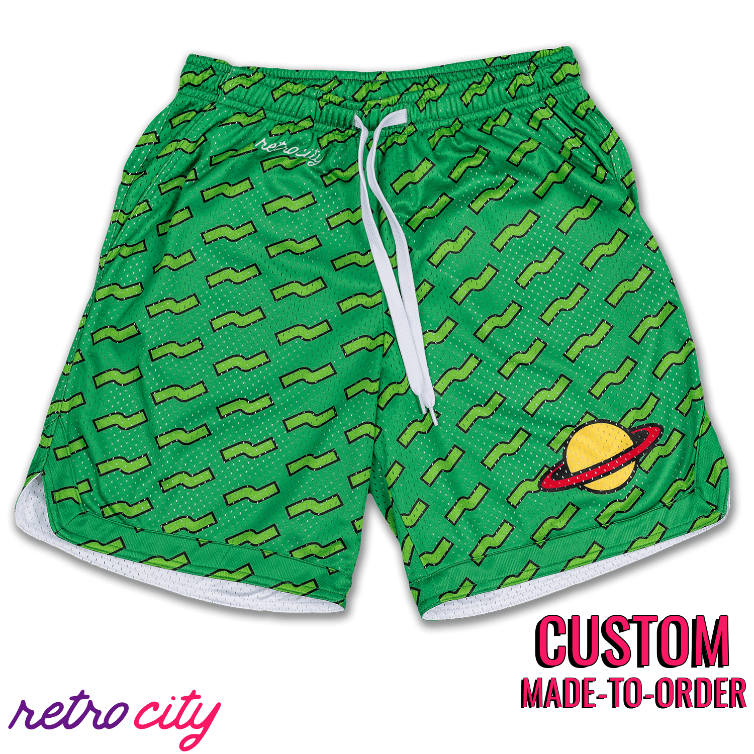 Chuckie Finster Rugrats Retro Mesh Pocket Shorts