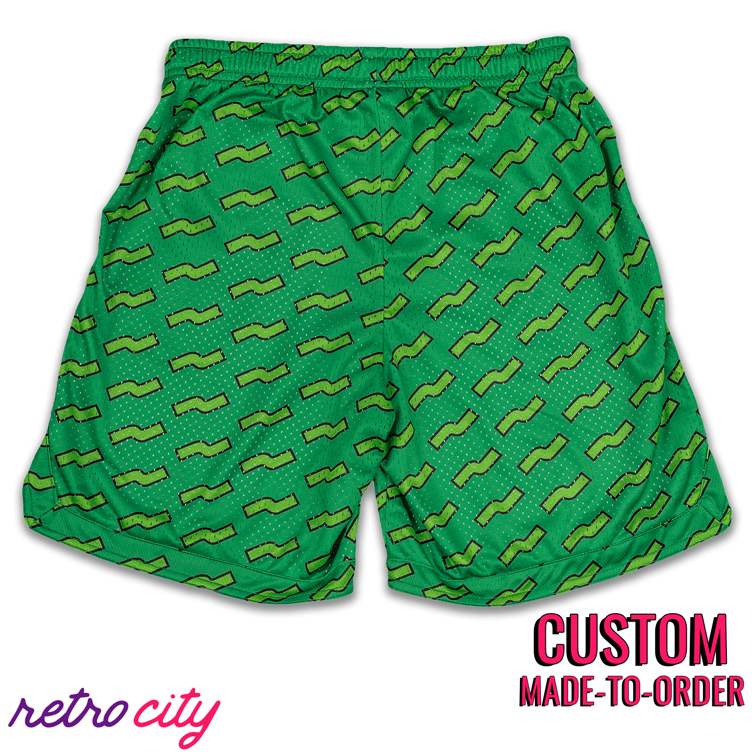 Chuckie Finster Retro Mesh Pocket Shorts