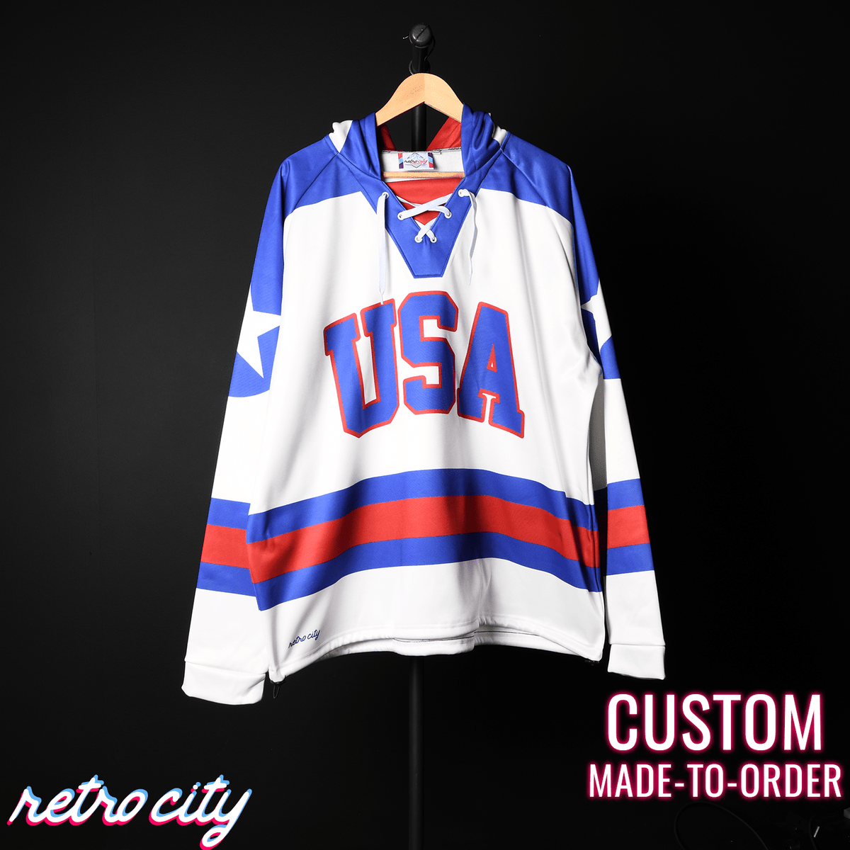 Miracle On Ice Jersey Hoodie