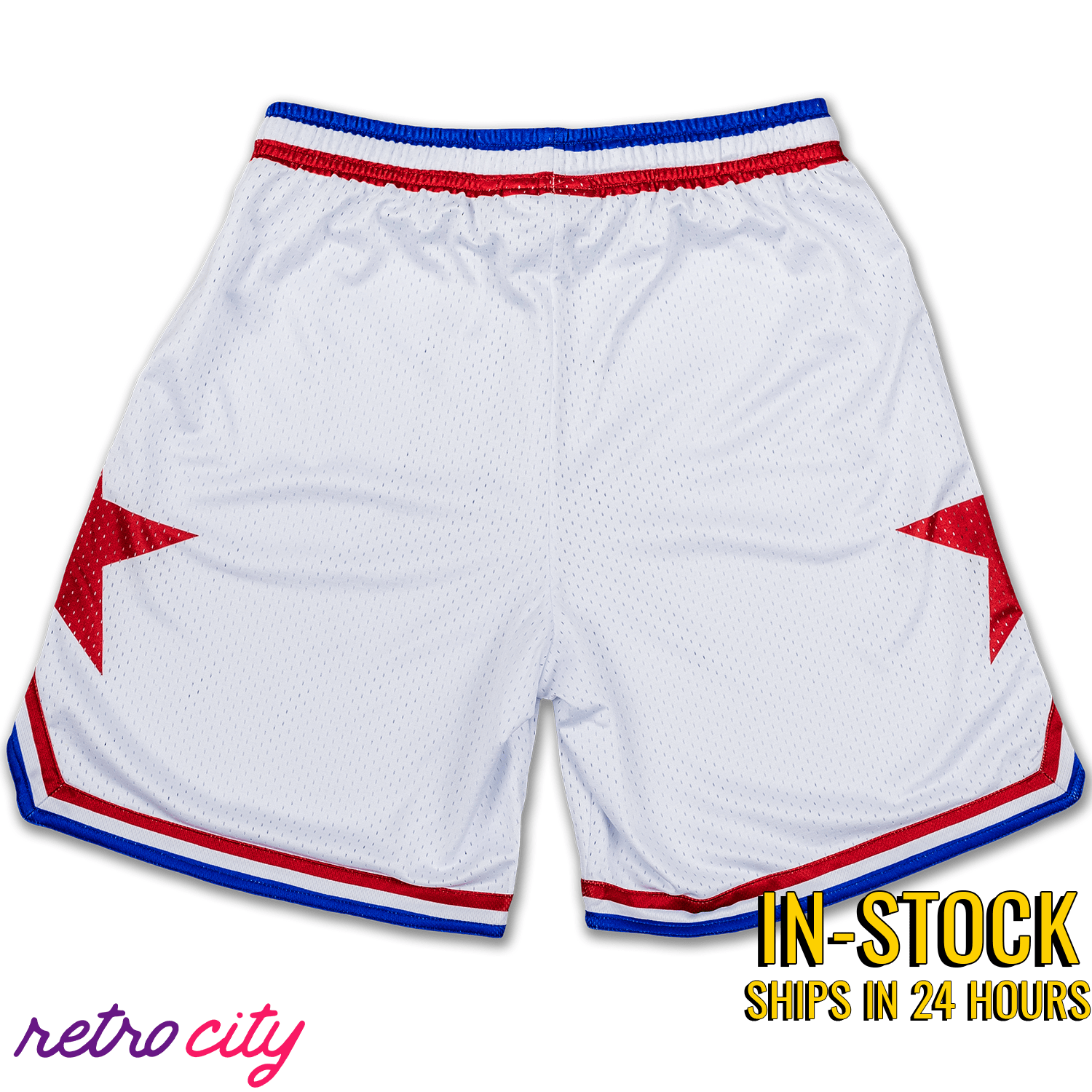 USA Miracle On Ice Retro Mesh Shorts *IN-STOCK*