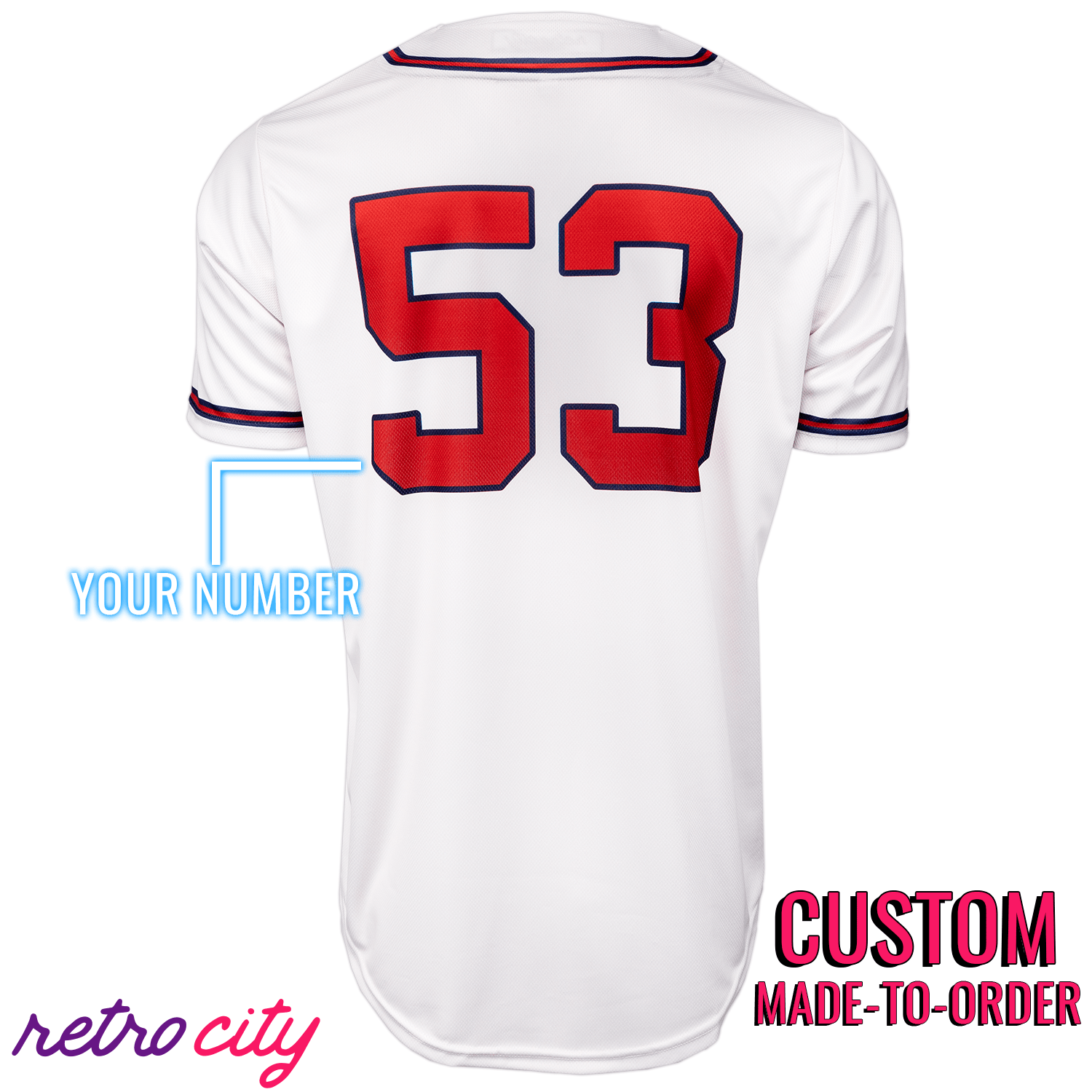 Hartford Chiefs 1949 Replica Vintage Custom Baseball Jersey