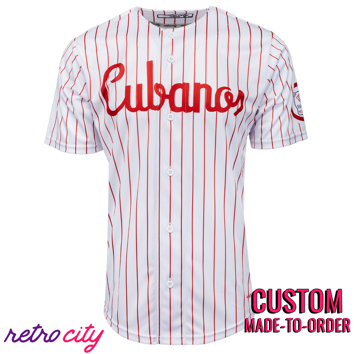Havana Sugar Kings Cubanos 1959 Replica Vintage Baseball Jersey Ebbets Flannel