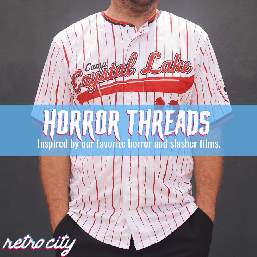 Retro City Threads Horror Threads Custom Horror Slasher Movie Jerseys