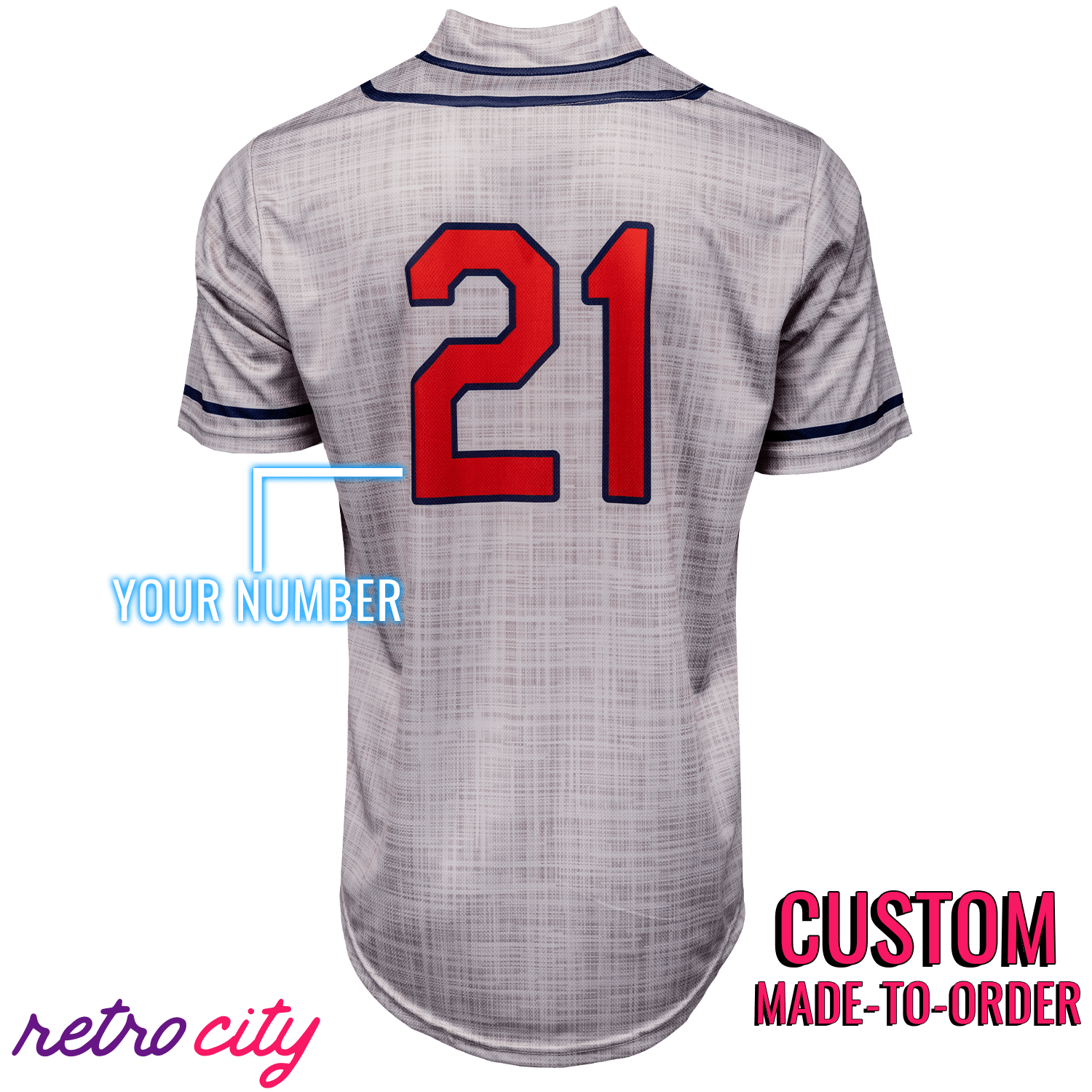 House of David 1935 Road Custom Vintage Replica Baseball Jersey