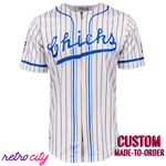 Memphis Chicks 1944 Replica Vintage Baseball Jersey Ebbets Flannel