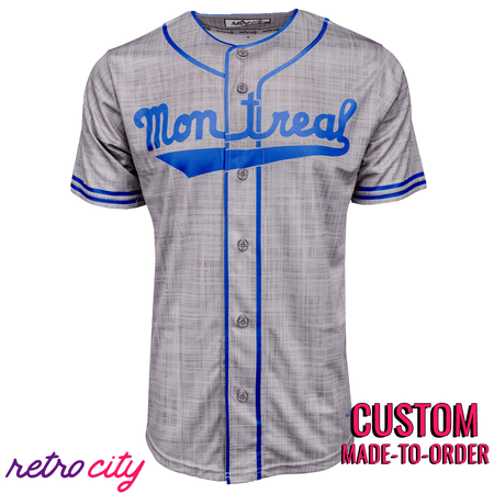 Montreal Royals 1946 Jackie Robinson Replica Vintage Custom Baseball Jersey Ebbets Flannel