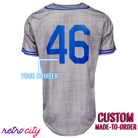 Montreal Royals 1946 Replica Vintage Custom Baseball Jersey