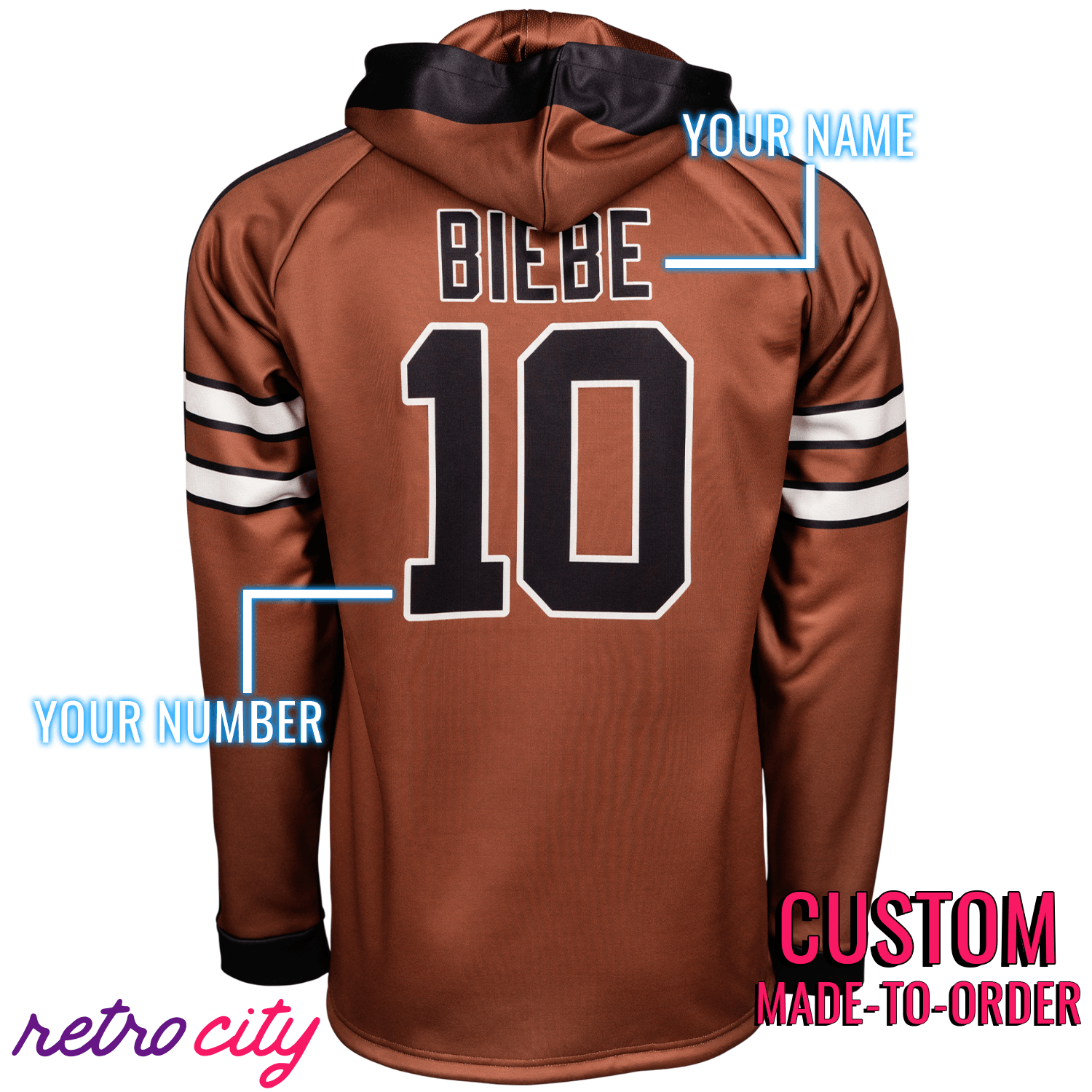 Mystery Alaska Lace-Up Hockey Hoodie