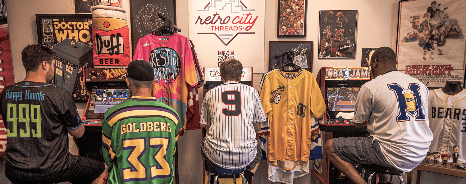 Retro City Threads - Serving Custom Nostalgia Through Jerseys