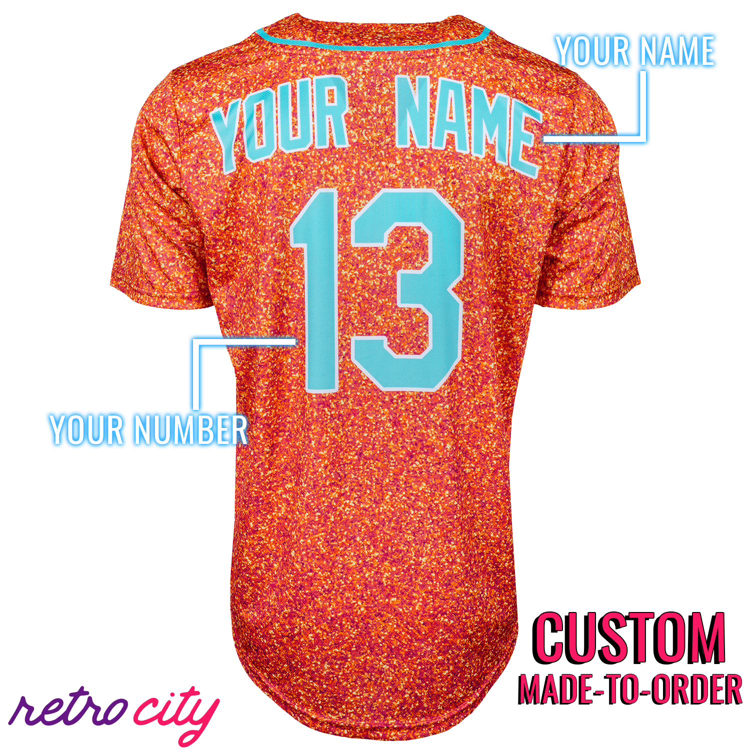Showgirl Full-Button Baseball Jersey