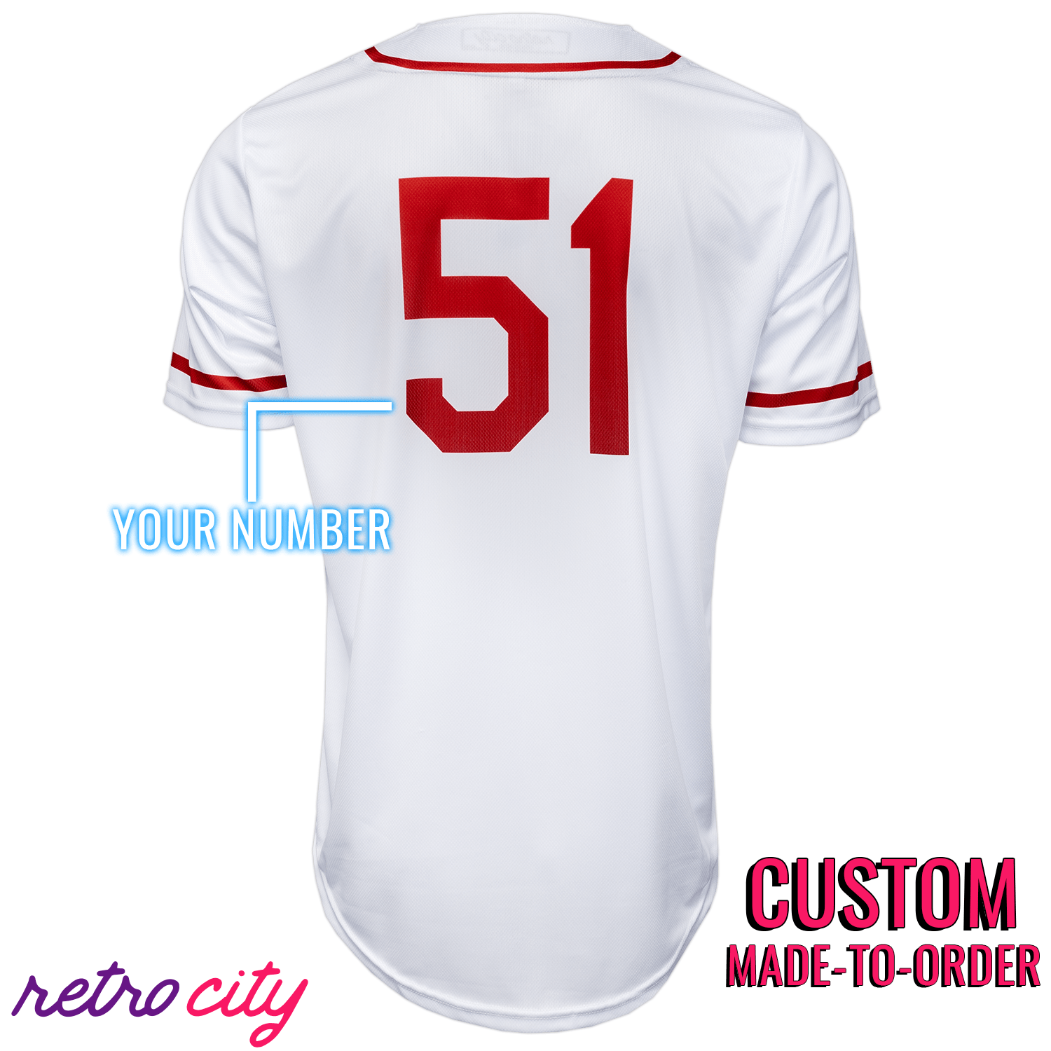 Tampa Smokers 1951 Replica Vintage Custom Baseball Jersey