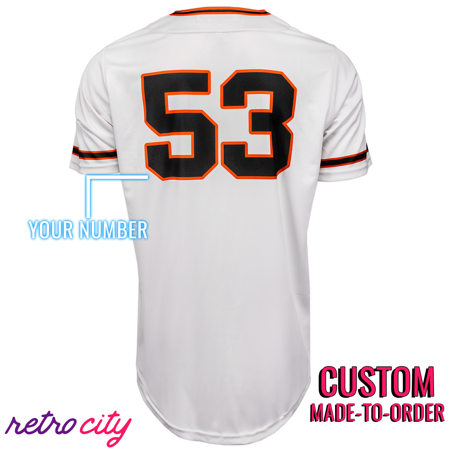 Tokyo Kyojin Giants 1953 Replica Vintage Custom Baseball Jersey