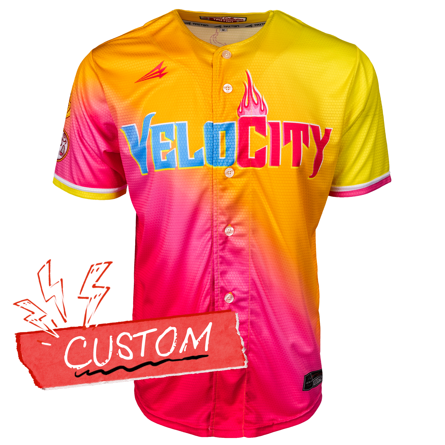 VeloCity Full-Button Baseball Jersey