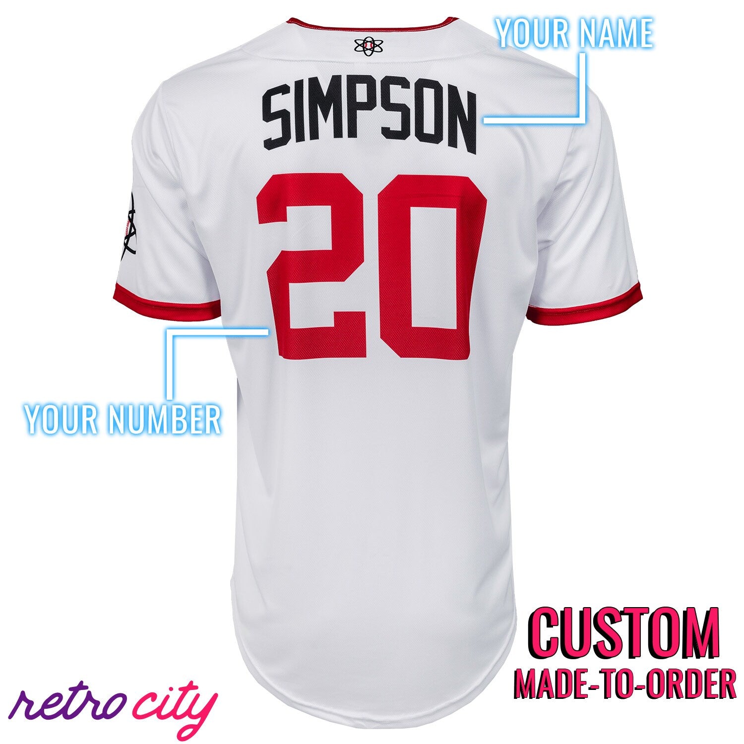 Springfield Isotopes Full-Button Baseball Jersey *CUSTOM*