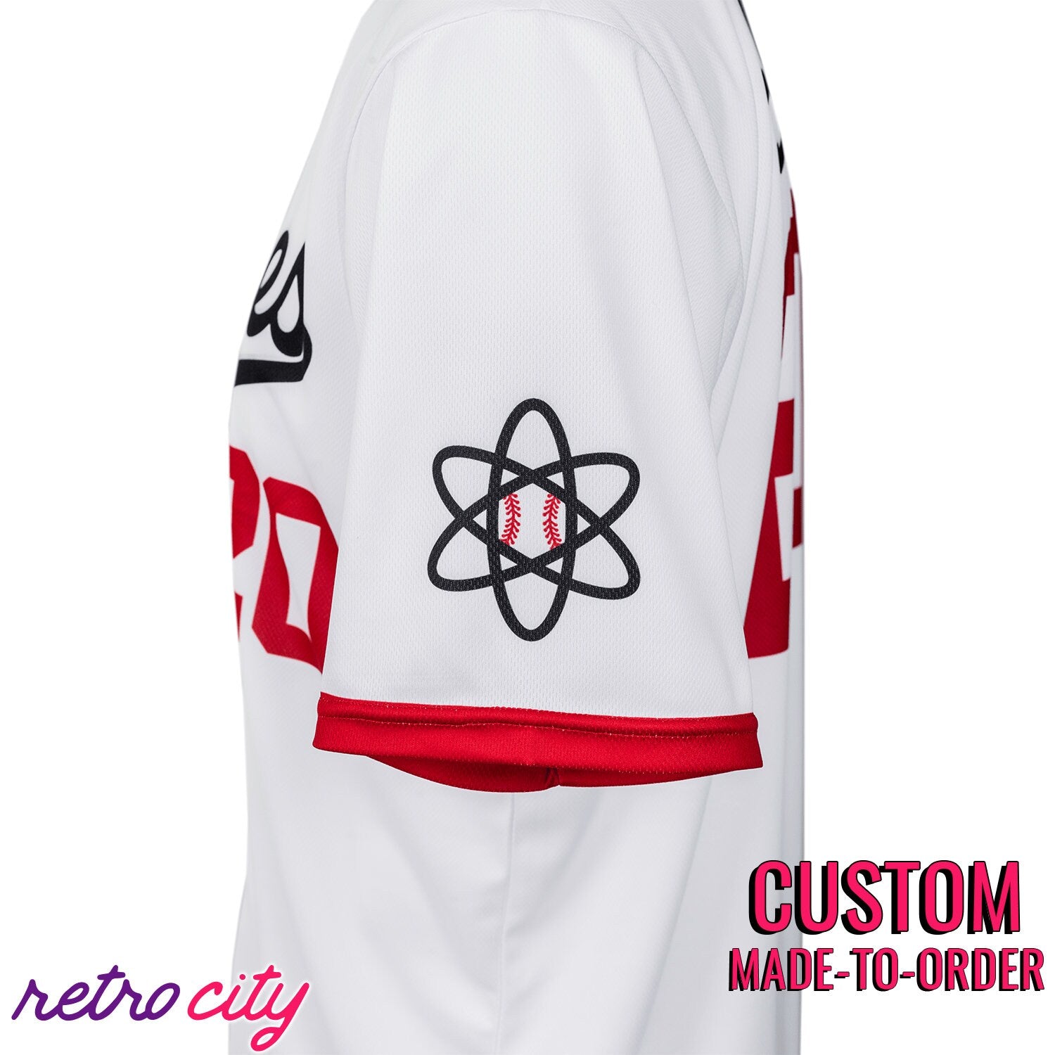 Springfield Isotopes Full-Button Baseball Jersey – Retro