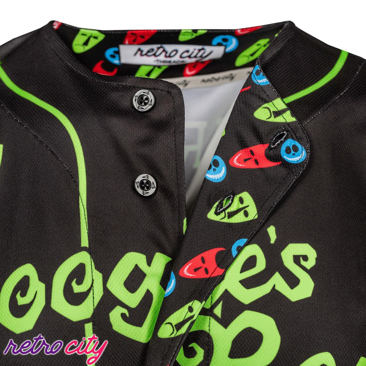 Boogie's Boys Halloween Town Baseball Jersey NEON *CUSTOM*