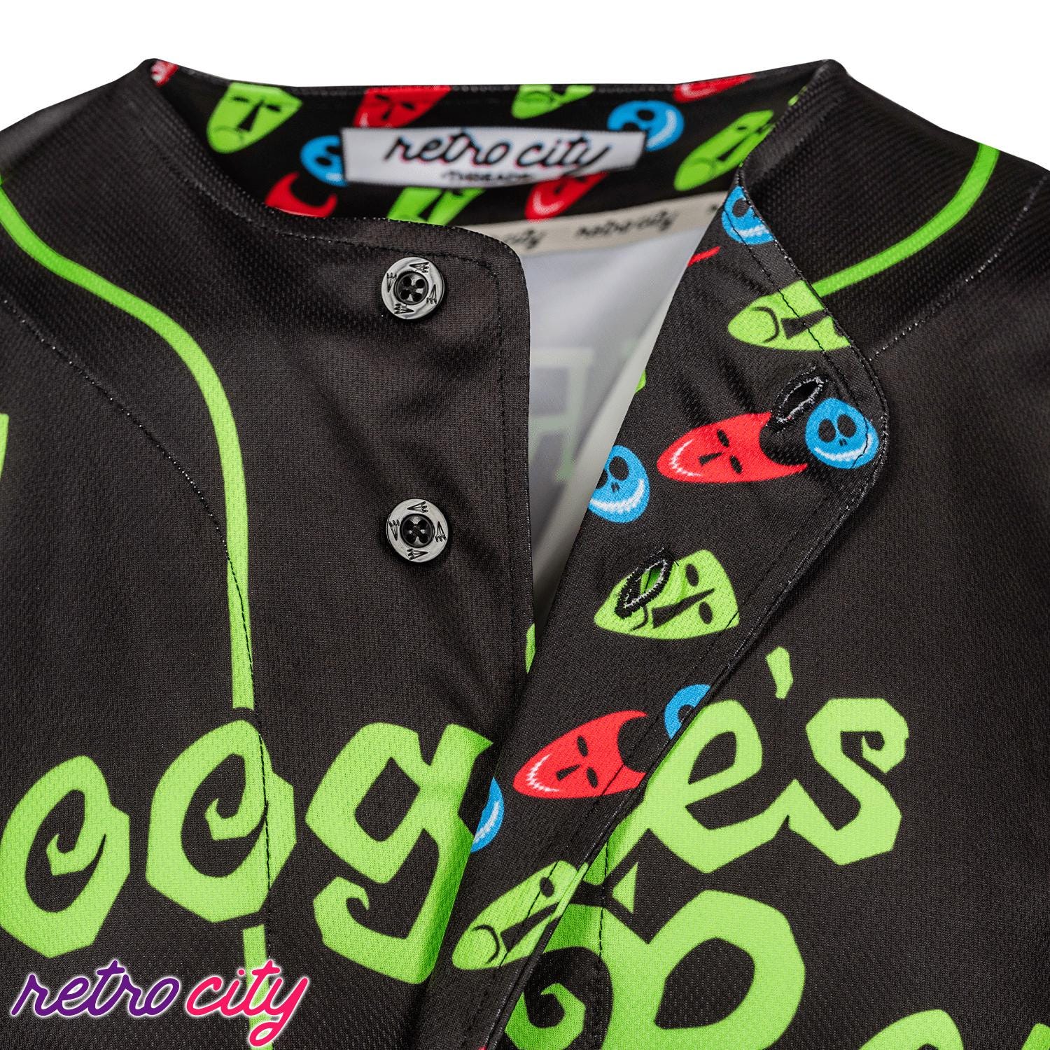 Boogie's Boys Halloween Town Baseball Jersey NEON *CUSTOM*